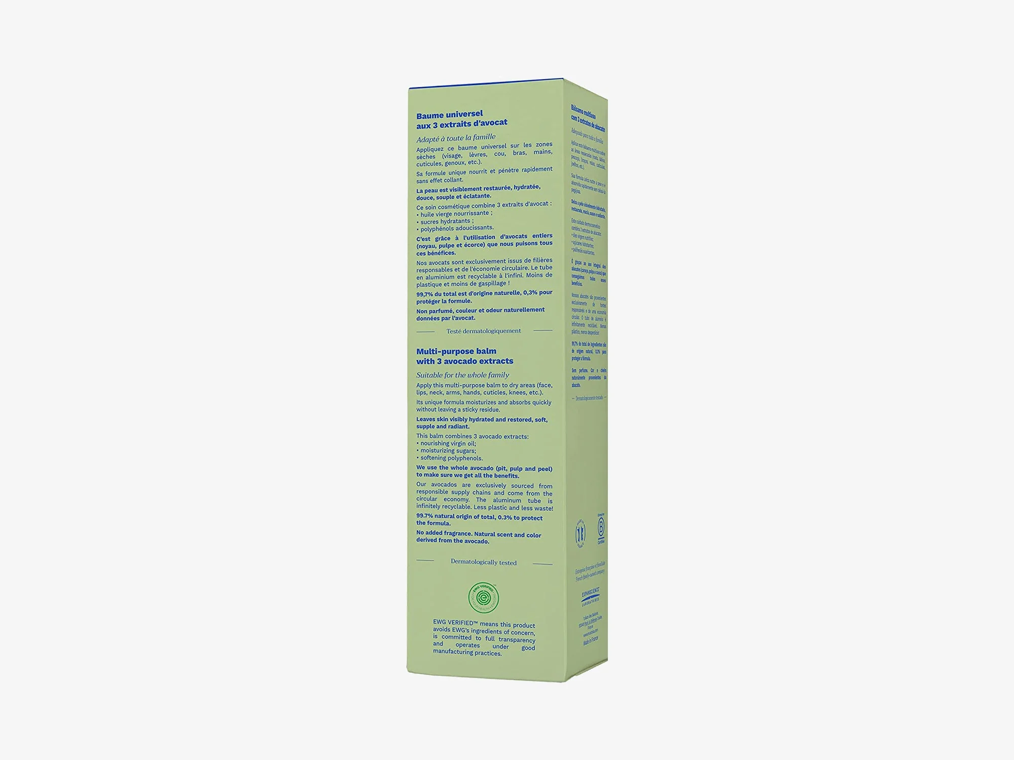 Multi-purpose balm with 3 avocado extracts with pouch - Image 2